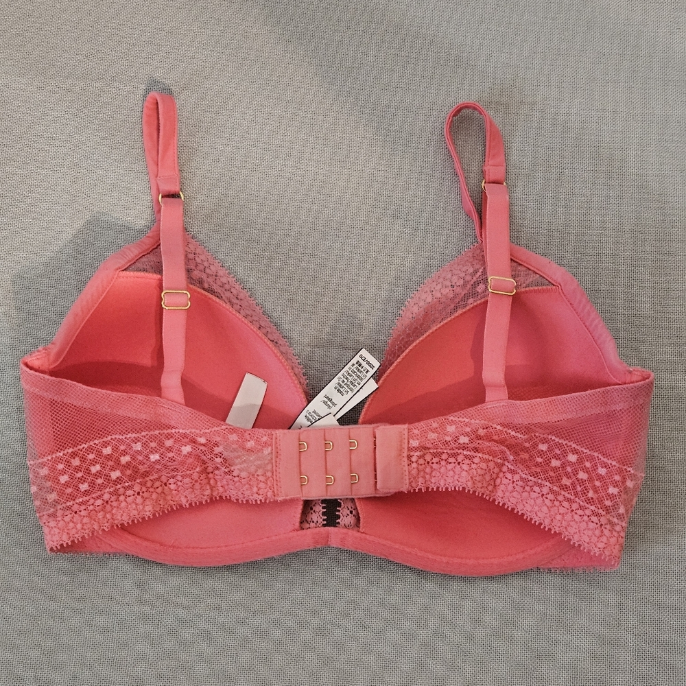Victoria’s Secret Bra Womens 32DD Bundle Very Sexy & Dream Angels Lace Push-Up - Picture 9 of 14